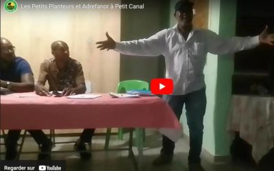 Des agriculteurs de Petit Canal défendent les terres de la section de Dadou