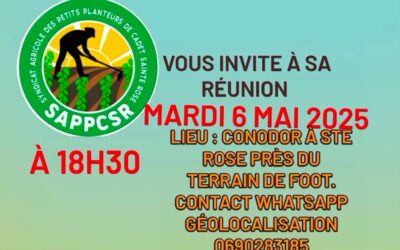 Réunion du SAPPCSR du 6 mai 2025
