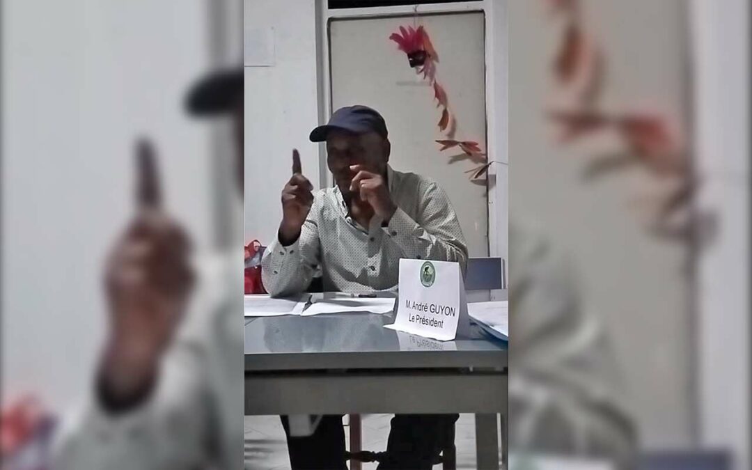 Sur la précaution des membvres du SAPPCSR - Syndicat Agricole des Petits Planteurs de Cadet-)ste-Rose - Guadeloupe