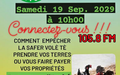 Le Syndicat des Petits Planteurs sur AIS Radio, samedi 19 Septembre 2026